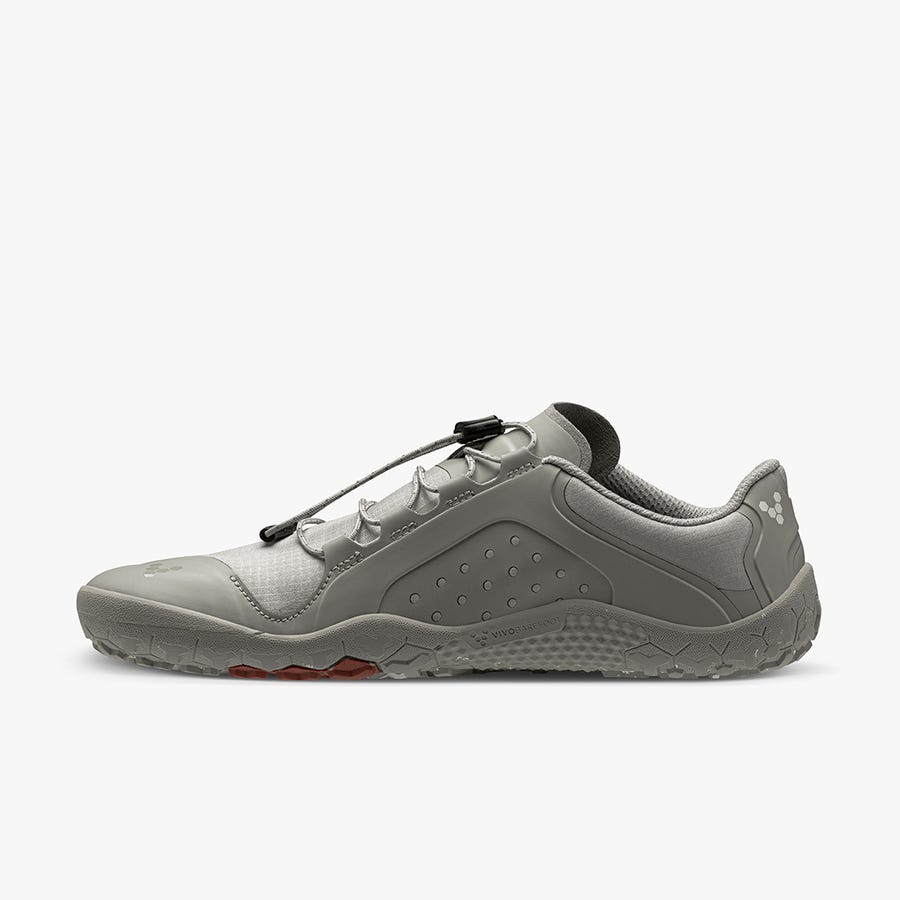 Grey Women's Vivobarefoot Primus Trail II All Weather FG Casual Shoes | Philippines 0198HAPK